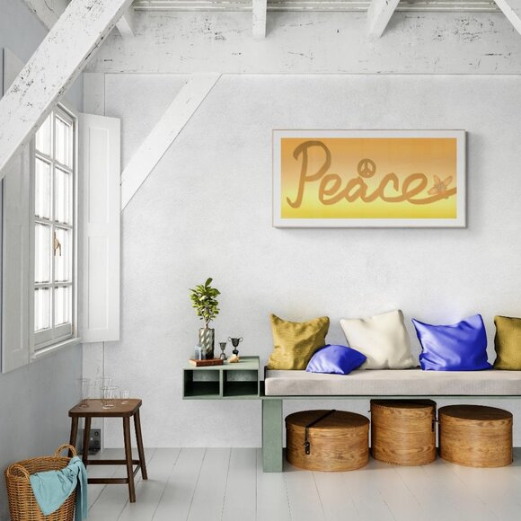 Peace | word art | Modern Wall Art Decor | Minimalist Digital Print - Picture 3 of 3